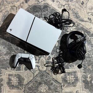 PlayStation 5 Gaming Console with Controller and Headset